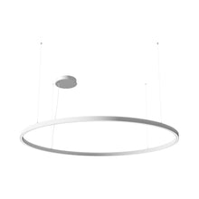 Load image into Gallery viewer, Zirkol LED Pendant Light in White (Circular/78.7 Inch/90W).
