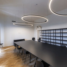 Load image into Gallery viewer, Zirkol LED Pendant Light in office.
