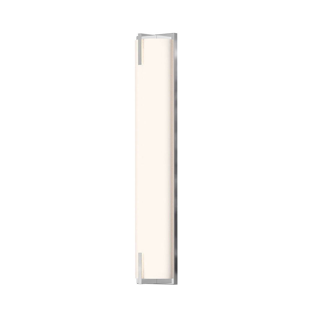New Edge™ LED Bath Vanity Light in Small/Polished Chrome.