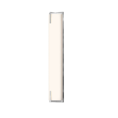 New Edge™ LED Bath Vanity Light in Small/Polished Chrome.