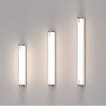 Load image into Gallery viewer, New Edge™ LED Bath Vanity Light in Detail.

