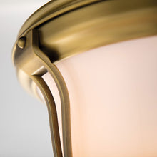 Load image into Gallery viewer, Newport Flush Mount Ceiling Light in Detail.
