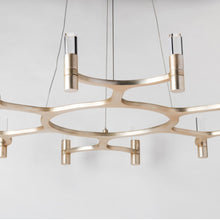 Load image into Gallery viewer, Nexus LED Chandelier in Detail.
