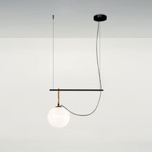 Load image into Gallery viewer, NH Linear Suspension Light in Medium Globe (20-inch).
