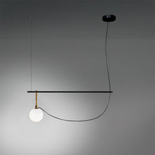 Load image into Gallery viewer, NH Linear Suspension Light in Small Globe (34-inch).

