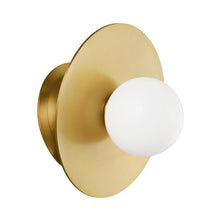 Load image into Gallery viewer, Nodes Angled Bath Wall Light in Detail.
