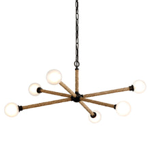 Load image into Gallery viewer, Nomad LED Chandelier in Detail.
