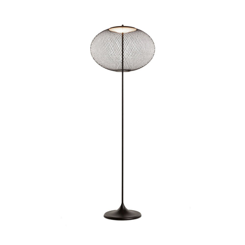 NR2 LED Floor Lamp in Black.