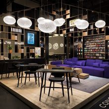 Load image into Gallery viewer, NR2 LED Pendant Light in living room.
