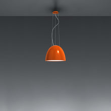 Load image into Gallery viewer, Nur Mini Suspension Light in Gloss Orange/Standard/LED.
