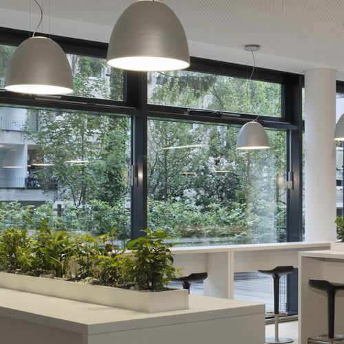 Nur Mini Suspension Light in office.