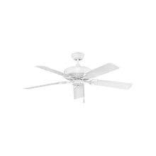 Load image into Gallery viewer, Oasis Ceiling Fan in Chalk White / Chalk White (52-Inch).

