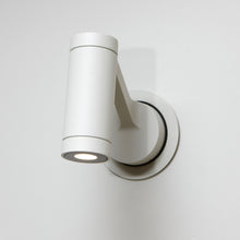 Load image into Gallery viewer, Obice Outdoor LED Wall Light in White/Classic/18 Degrees.

