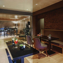 Load image into Gallery viewer, Ocular 3.0 Round Adjustable LED Recessed Trim in dining room.
