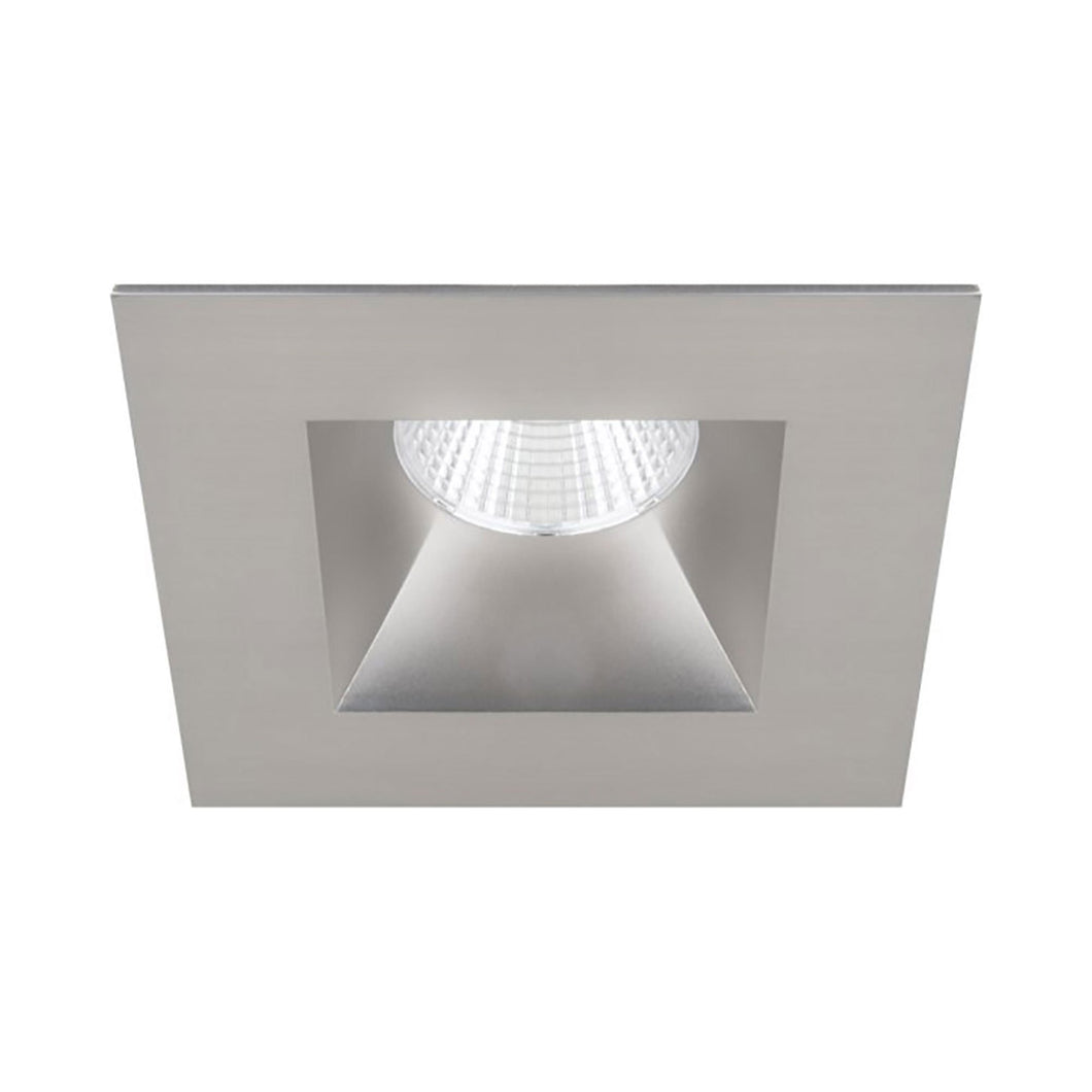 Ocular 3.0 Square Downlight LED Recessed Trim in Brushed Nickel (15-Degree/2700K/90CRI).