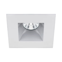 Load image into Gallery viewer, Ocular 3.0 Square Downlight LED Recessed Trim in Haze White (15-Degree/2700K/90CRI).
