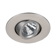 Load image into Gallery viewer, Ocularc 2.0 Round Adjustable 9W LED Recessed Trim in Brushed Nickel.

