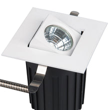 Load image into Gallery viewer, Ocularc 2.0 Square Adjustable 11W LED Recessed Trim in Detail.

