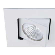 Load image into Gallery viewer, Ocularc 2.0 Square Adjustable 9W LED Recessed Trim in Detail.
