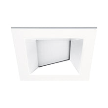 Load image into Gallery viewer, Ocularc 3.5 Square Wall Wash LED Recessed Trim in White.
