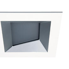 Load image into Gallery viewer, Ocularc 3.5 Square Wall Wash LED Recessed Trim in Detail.
