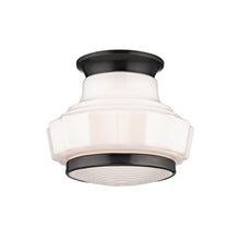 Load image into Gallery viewer, Odessa Semi-Flush Mount Ceiling Light in Old Bronze.
