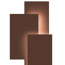 Load image into Gallery viewer, Offset Panels™ Outdoor LED Wall Light in Detail.
