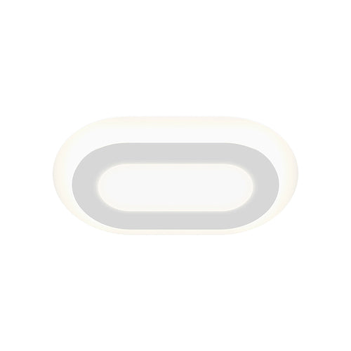 Offset™ Racetrack LED Flush Mount Ceiling Light.