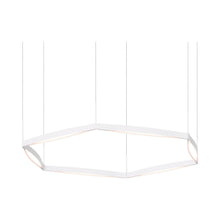 Load image into Gallery viewer, Ola™ LED Linear Pendant Light in Satin White/6-Light.
