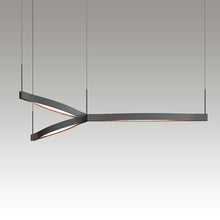 Load image into Gallery viewer, Ola™ Tri-Star LED Pendant Light in Detail.
