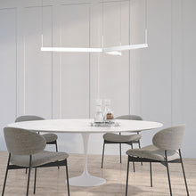Load image into Gallery viewer, Ola™ Tri-Star LED Pendant Light in dining room.
