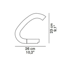 Load image into Gallery viewer, Acrilica Table Lamp - line drawing.
