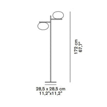 Load image into Gallery viewer, Alba Floor Lamp - line drawing.
