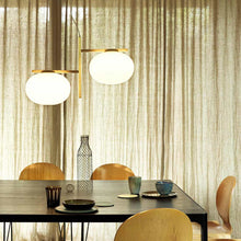 Load image into Gallery viewer, Alba Pendant Light in dining room.
