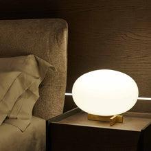 Load image into Gallery viewer, Alba Table Lamp in bedroom.
