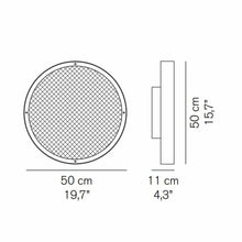 Load image into Gallery viewer, Berlin LED Wall Light - line drawing.

