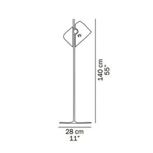 Load image into Gallery viewer, Coupe Floor Lamp - line drawing.
