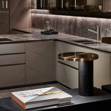 Load image into Gallery viewer, Cylinda LED Table Lamp in kitchen.

