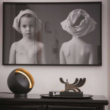 Load image into Gallery viewer, Eva LED Table Lamp in living room.
