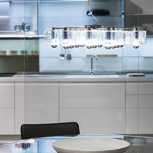 Load image into Gallery viewer, Fiore Pendant Light in dining room.
