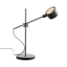 Load image into Gallery viewer, G.O. LED Table Lamp in Matt Black.
