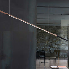 Load image into Gallery viewer, Ilo LED Horizontal Pendant Light in Detail.
