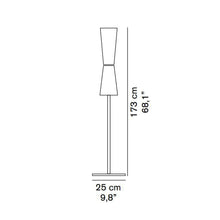 Load image into Gallery viewer, Lu-Lu Floor Lamp - line drawing.
