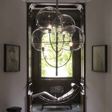 Load image into Gallery viewer, Lyndon Pendant Light in living room.
