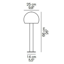 Load image into Gallery viewer, Otto 329 LED Path Light - line drawing.
