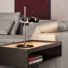 Load image into Gallery viewer, Spider Table Lamp in living room.

