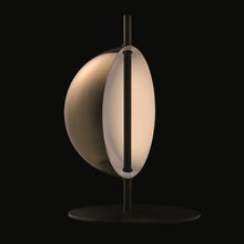 Load image into Gallery viewer, Superluna LED Table Lamp in Anodic Brass.
