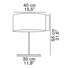 Load image into Gallery viewer, Switch Table Lamp - line drawing.

