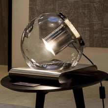 Load image into Gallery viewer, The Globe Table Lamp in Detail.
