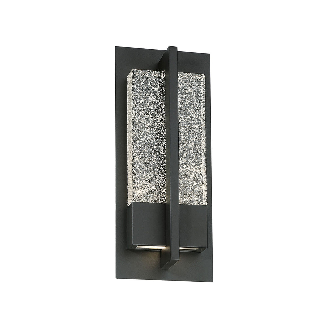 Omni Outdoor LED Wall Light in Medium/Bronze.